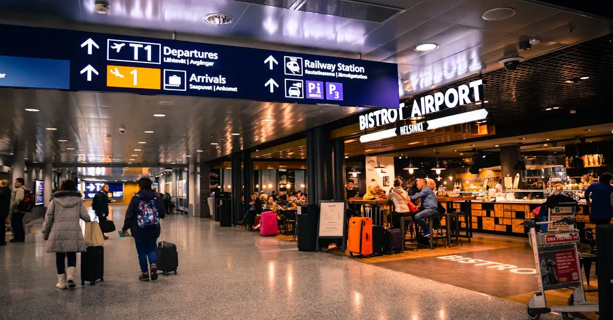 Eten en drinken op Rotterdam The Hague Airport